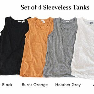 Women’s Tank Top Bundle Small | Aerie Madewell Max Studio Neutral Basics